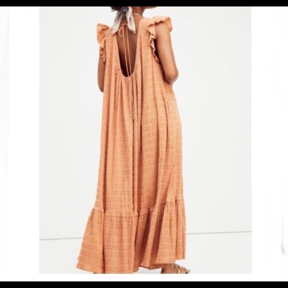 Free People Krya MIDI Gress - Picture 2 of 4